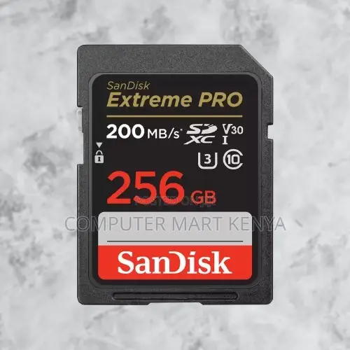 Brand New Sandisk Extreme Pro SDXC Uhs-I Card 256gb