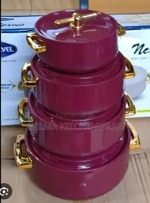 Gold 4-Piece Insulated Casserole Hot Pot Set