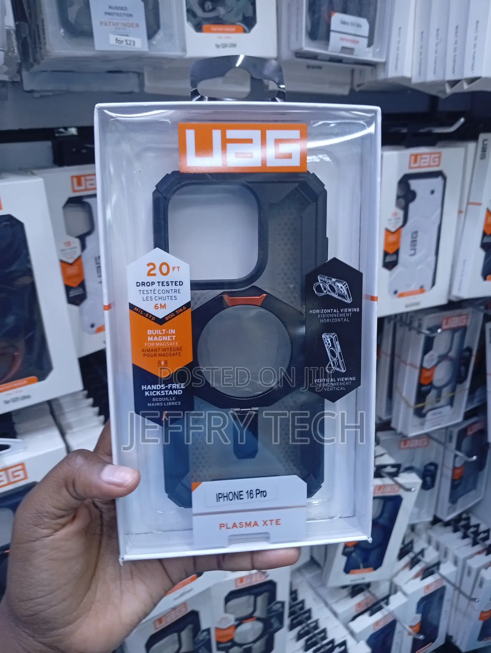 iPhone 16 Pro Impact-Resistant Bumpers Case