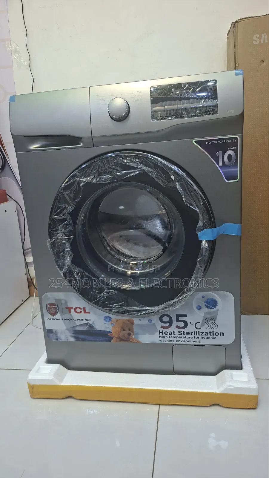 TCL P612flg 12kg Front Load Washing Machine