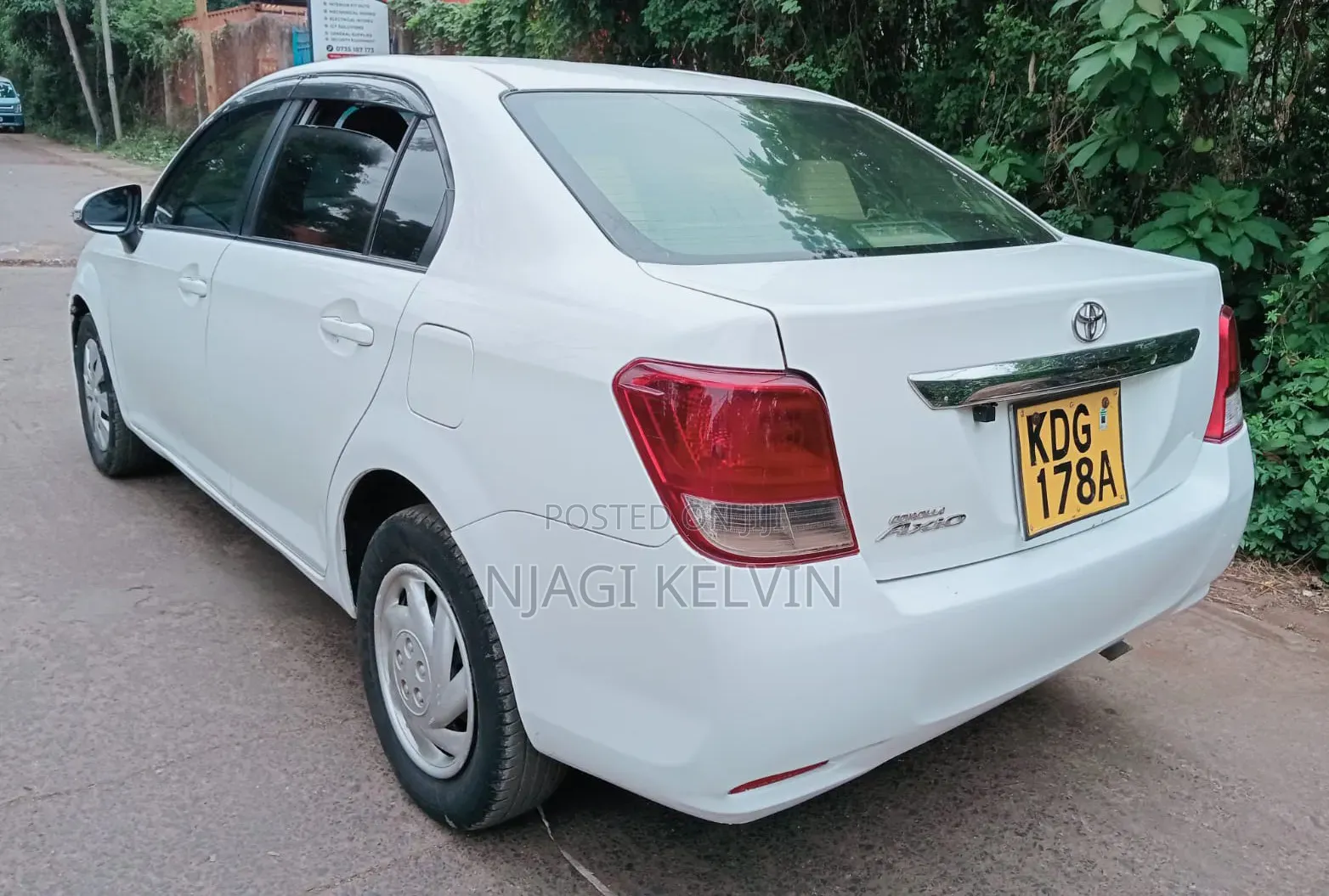 Toyota Axio 1.5 X 2WD 2014 White