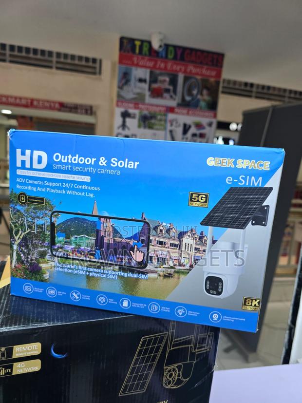 Geek Space Solar 4g Security Camera With Esim Support - thumbnail 2
