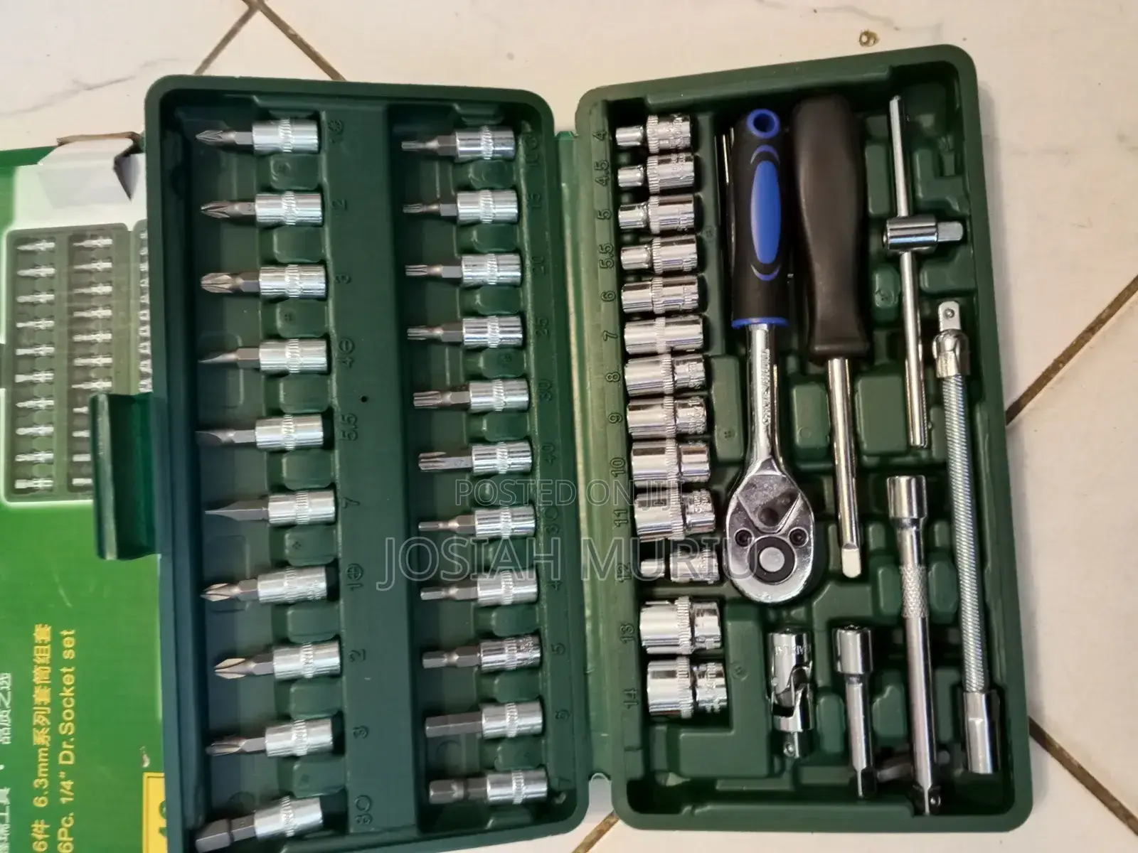 Srunv 46 PCS Socket Wrench Set