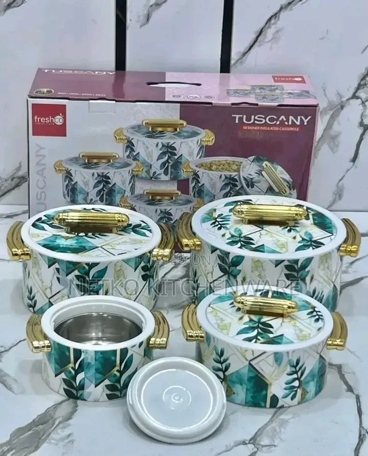 4pieces Tuscany Stainless Hotpot