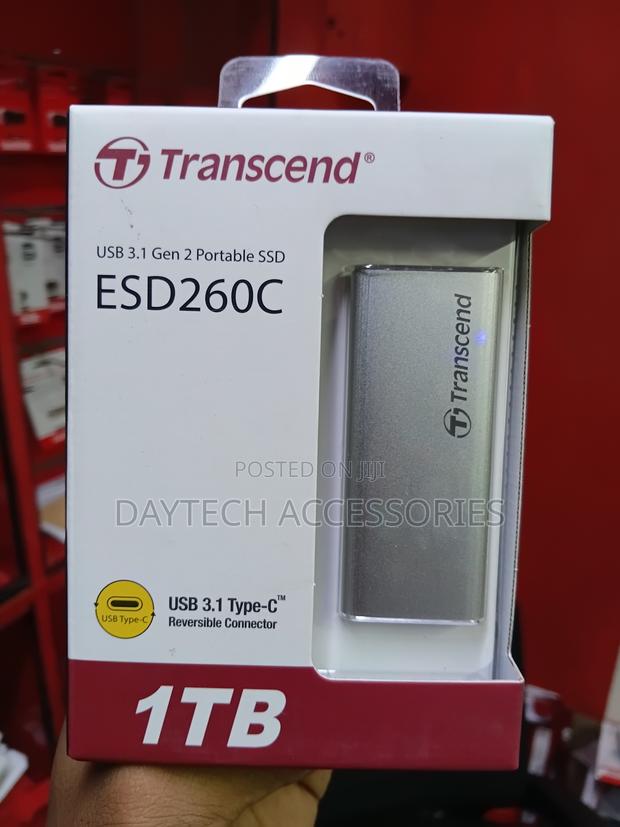 This Is a Transcend Esd260c Portable SSD With 1tb of Storage Capacity. - thumbnail 2