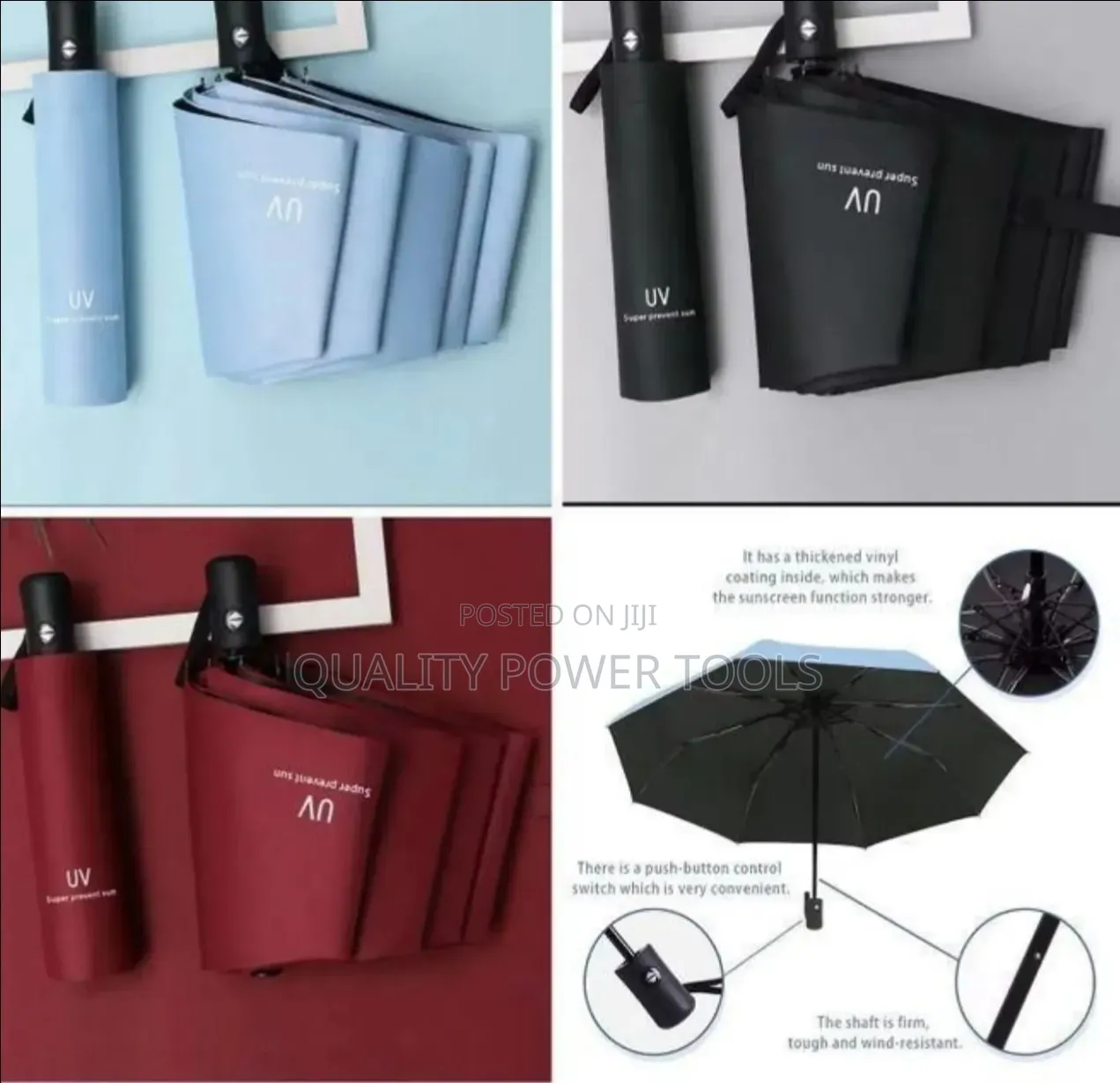 8-Rib Travel Uv Protection Umbrella