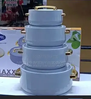 Premium Gold Insulated Hotpot Set