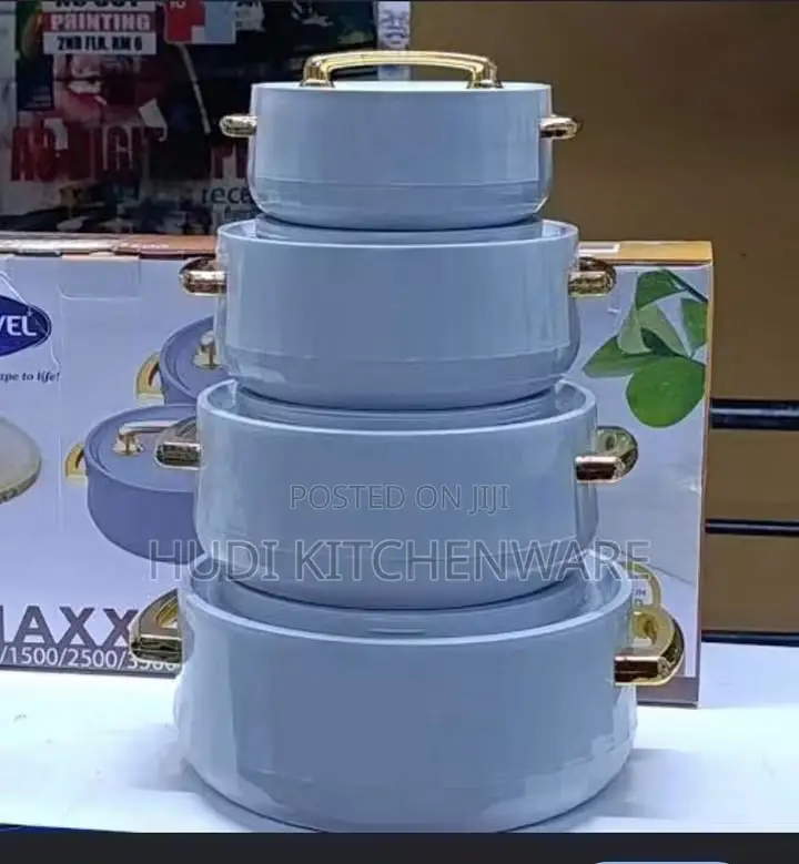 Premium Gold Insulated Hotpot Set