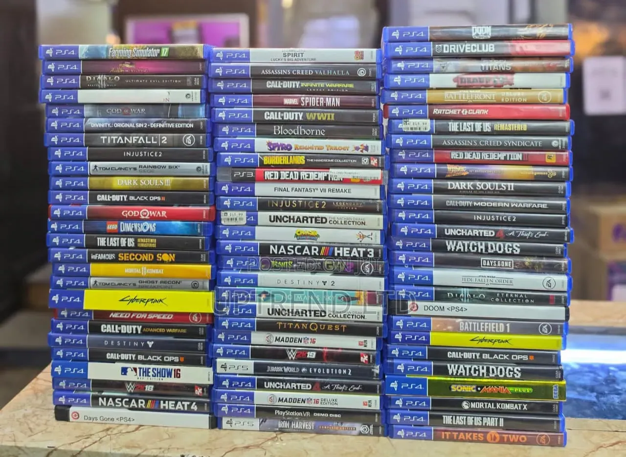 Ex Usa Ps4 Video Games Available