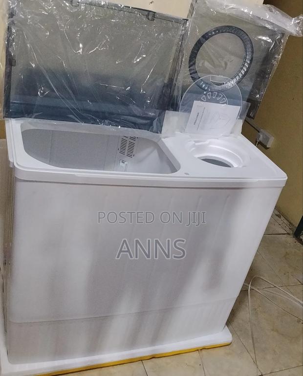 Hisense Twin Tub Semi Automatic Washing Machine - thumbnail 2