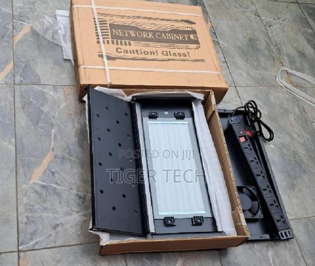 Unboxed 4u Wall-Mount Network Server Cabinet Kit - main view