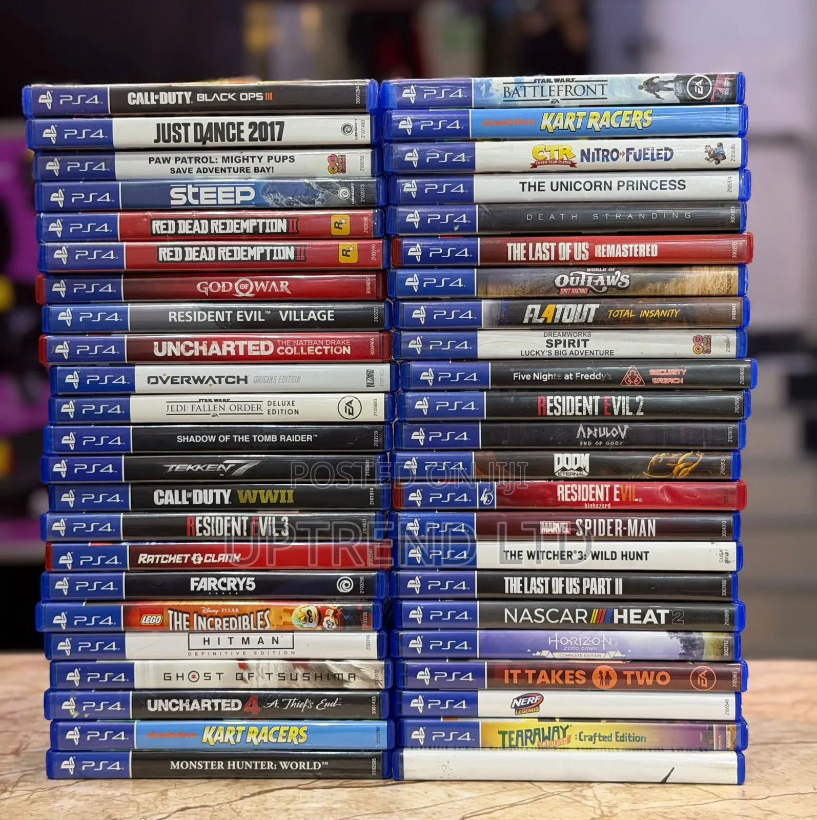 Ex Uk Ps4 Previously Owned Games Available