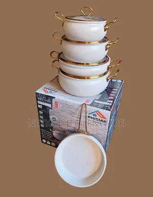 White Phisma Cookware Set