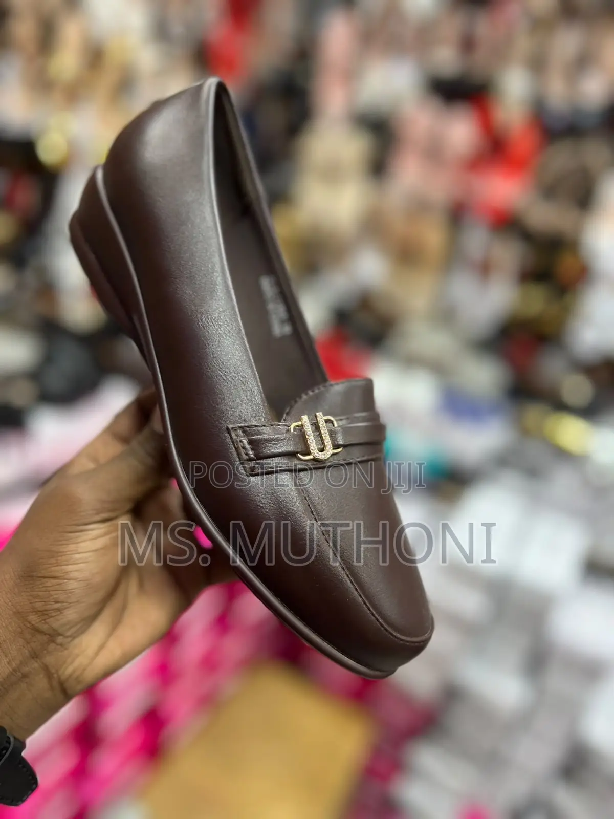 Ladies Low Wedge Official Shoes 38 to 43