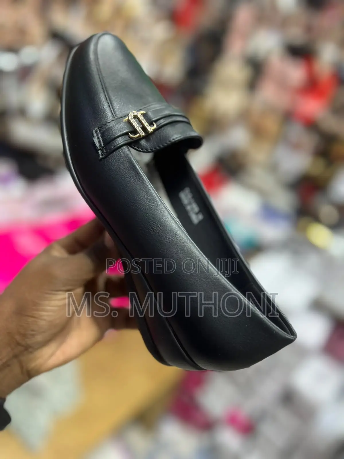 Ladies Low Wedge Official Shoes 38 to 43