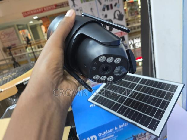 Smart Solar PTZ CCTV Camera With Cloud and Tf Storage - thumbnail 2