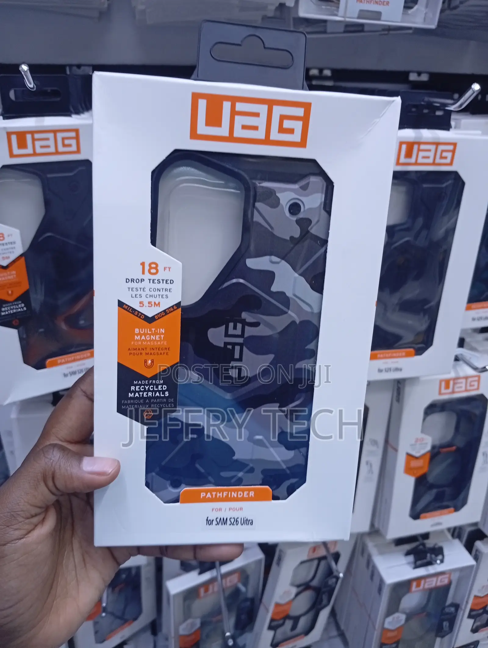 Samsung Galaxy S26 Ultra Midnight Camouflage Case