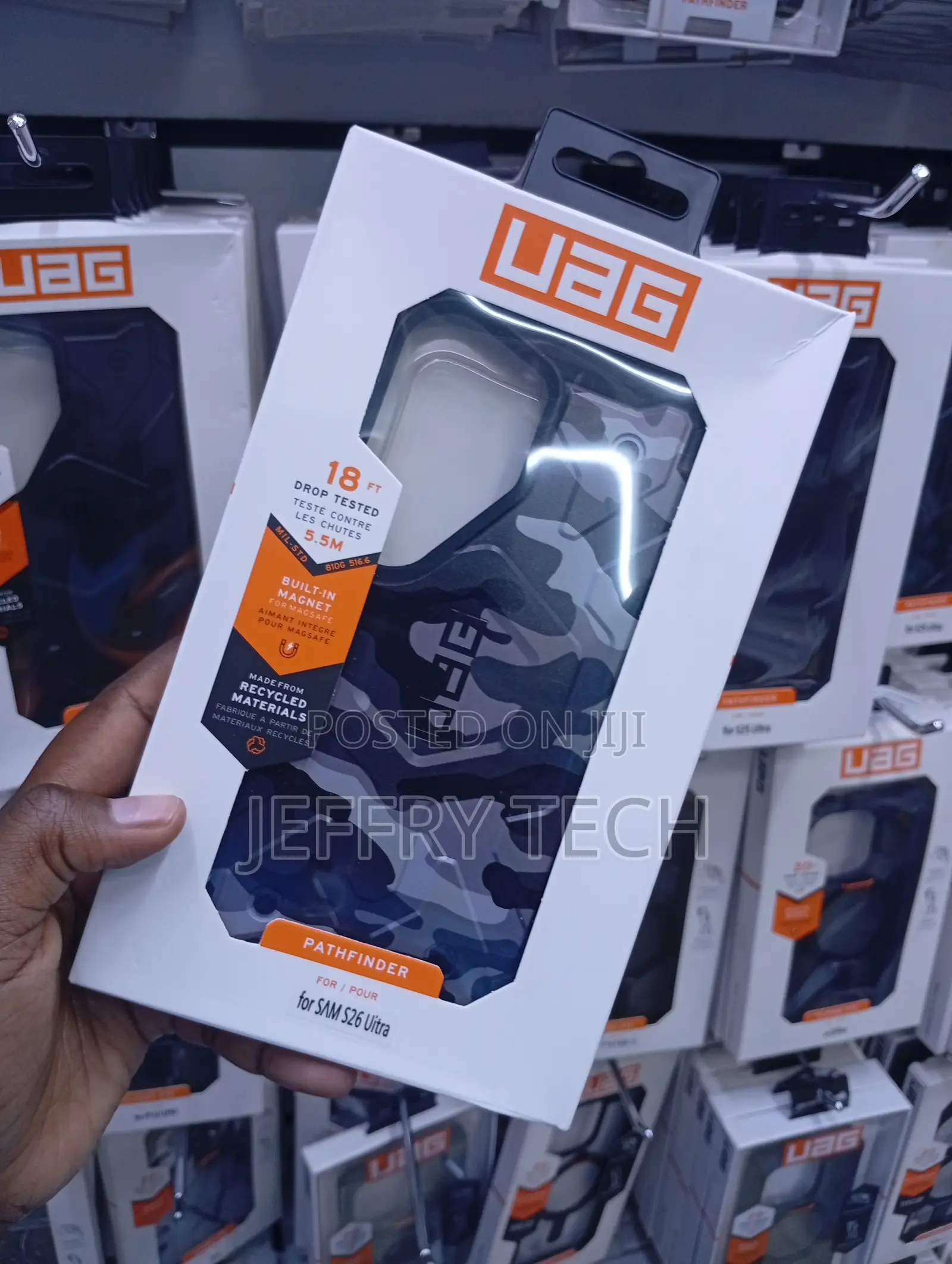 Samsung Galaxy S26 Ultra Midnight Camouflage Case