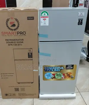 Smartpro Double Door Refrigerator – Model SFR-125-Dt-I