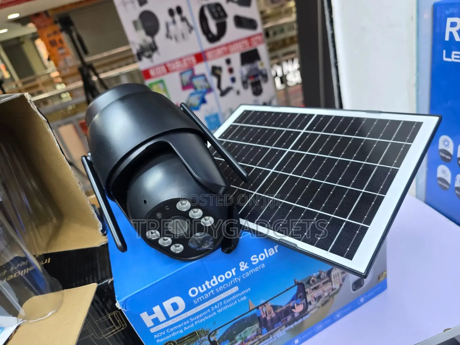 Smart Solar PTZ CCTV Camera With Cloud and Tf Storage