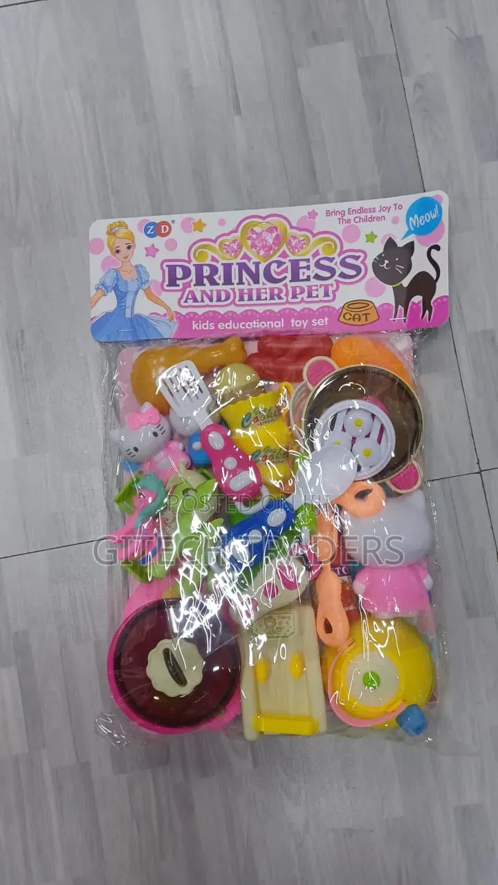 Princess and Her Pet Kids Educational Toy Set