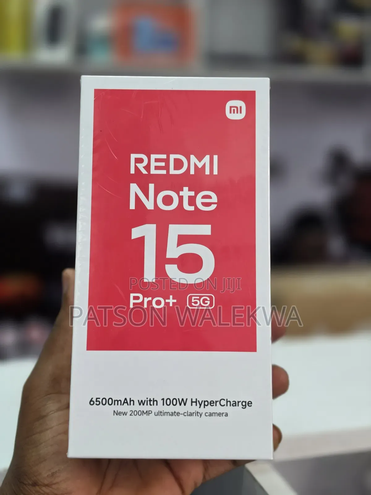 New Xiaomi Redmi Note 15 Pro+ 512 GB Black