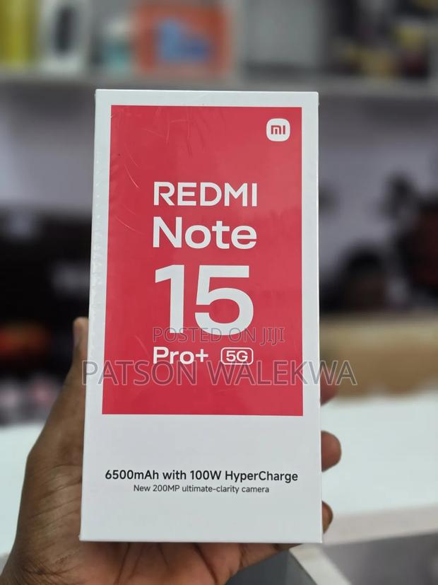 New Xiaomi Redmi Note 15 Pro+ 512 GB Black