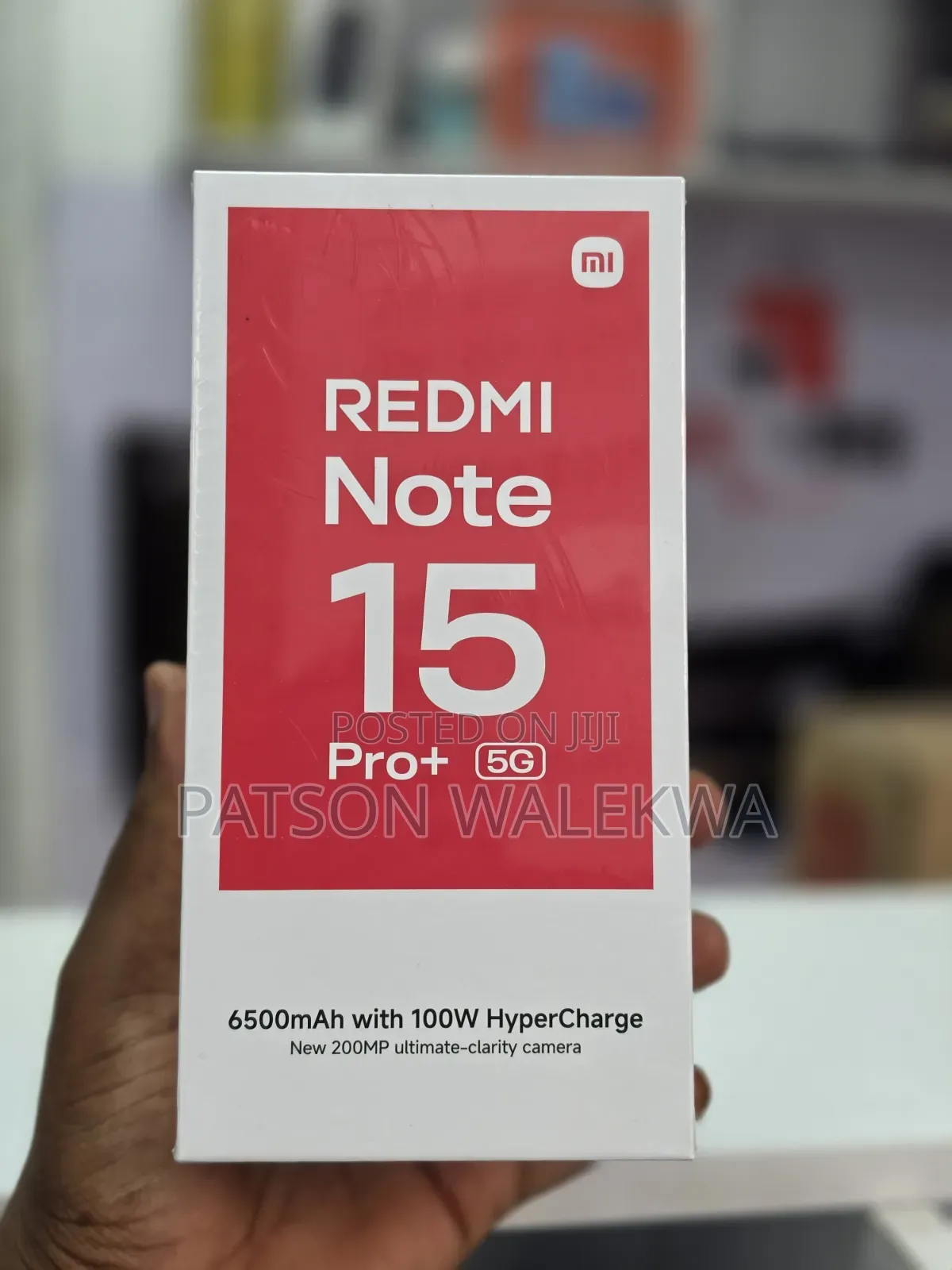 New Xiaomi Redmi Note 15 Pro+ 512 GB Black