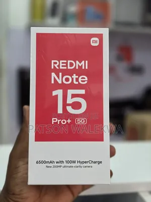 New Xiaomi Redmi Note 15 Pro+ 512 GB Black