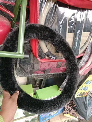 Soft Fur Universal Stretch On Fit For Standard Steering Cover For Grip