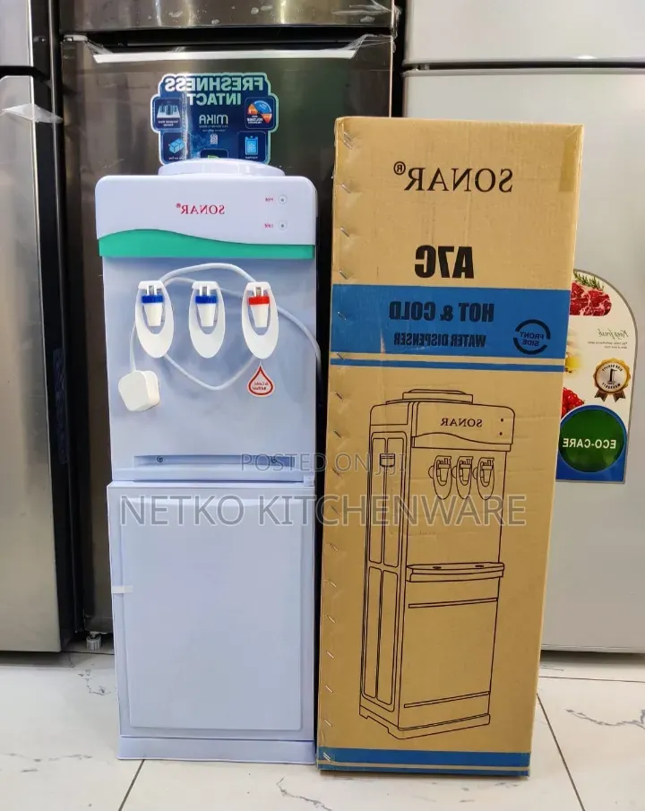 A7c White Sonar Hot, Cold and Normal Water Dispenser