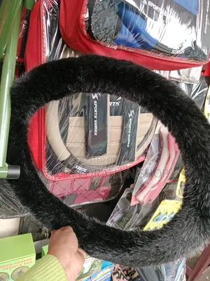 Ultra_soft Fur Universal Steering Wheel Cover