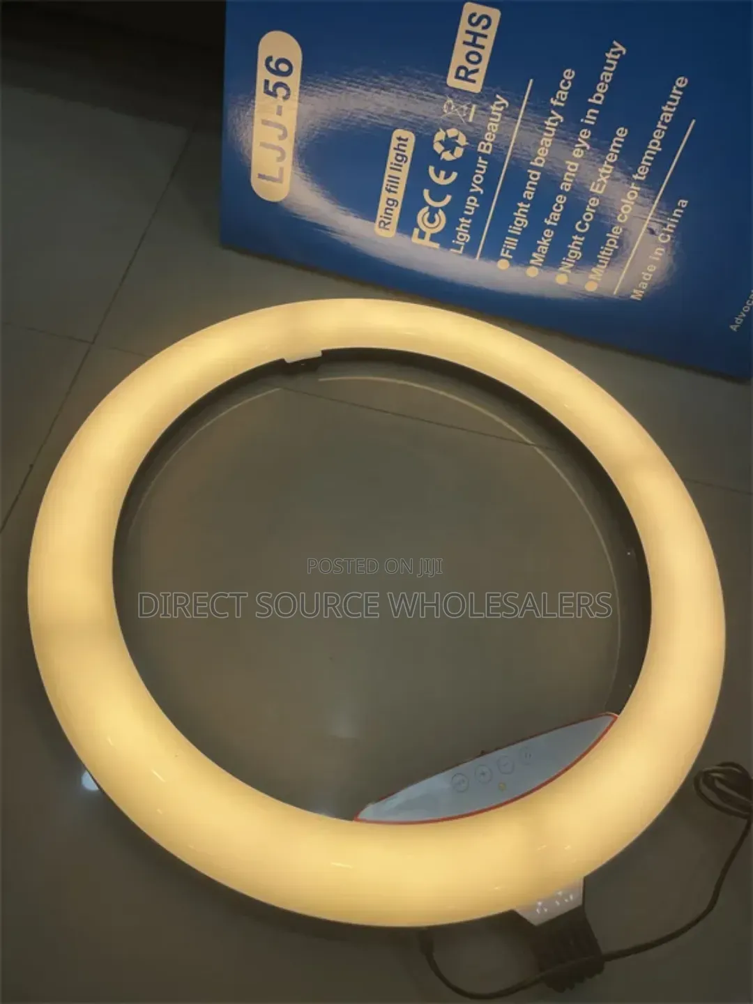 18-Inch Led Ring Fill Light With Adjustable Tripod Stand