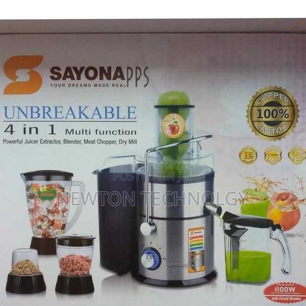 SFP-4245
4in1 Juicer,Blender Meat Chopper Grinder
1.6l Blender Jar