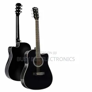 41‐Inch Acoustic Electric Guitar — Full‐Size Cutaway With Pickup,
