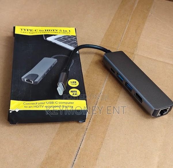 Type C to Lan Hdmi Usb Macbook Converter