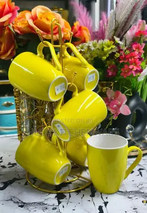 7-Piece Ceramic Mug Set