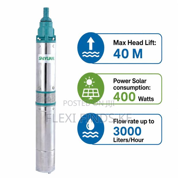 Shiyuan Solar Dc Submersible Waterpump 40m