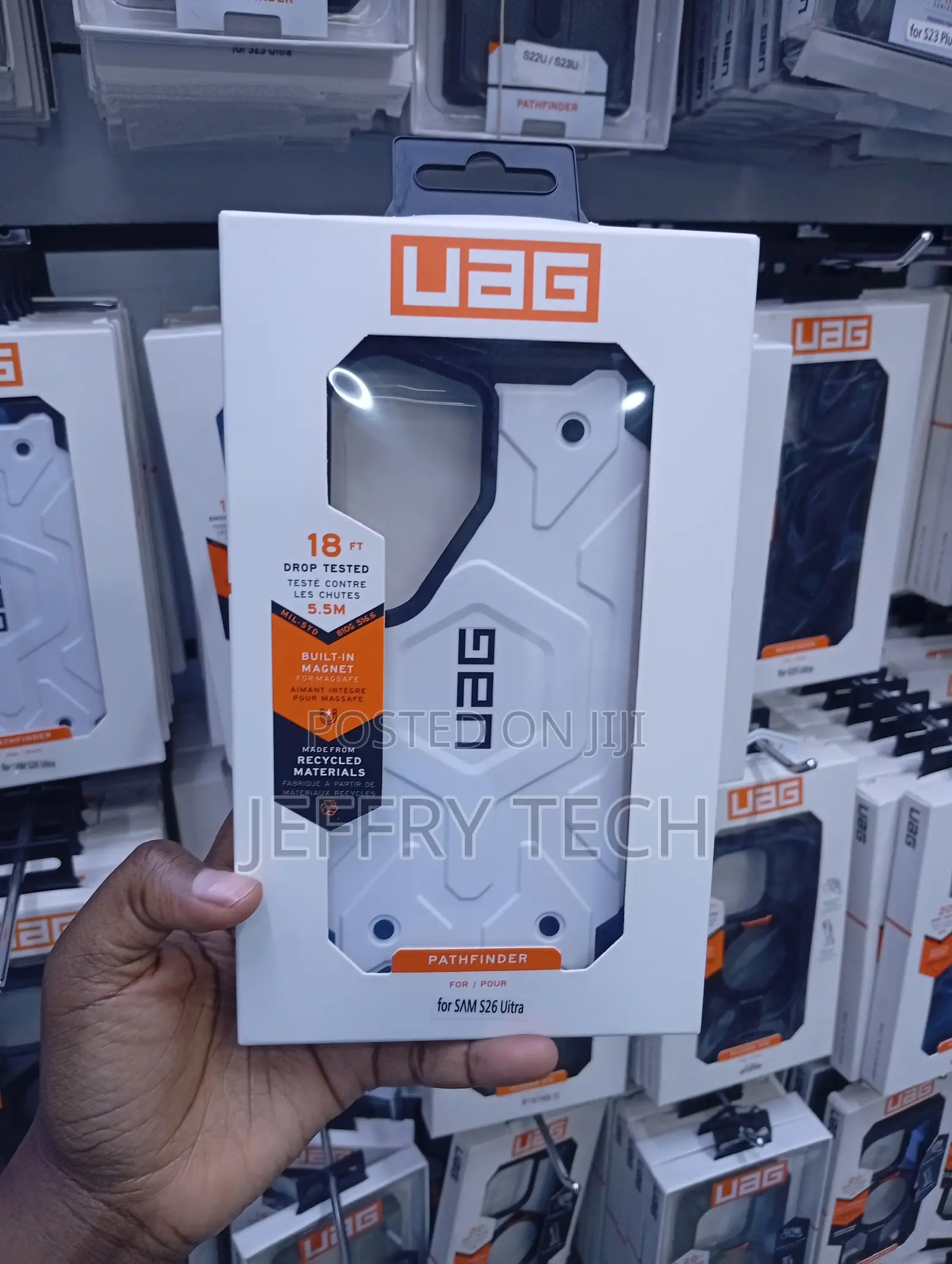 Samsung Galaxy S26 Ultra,White Urban Armor Gear Pathfinder Series Case