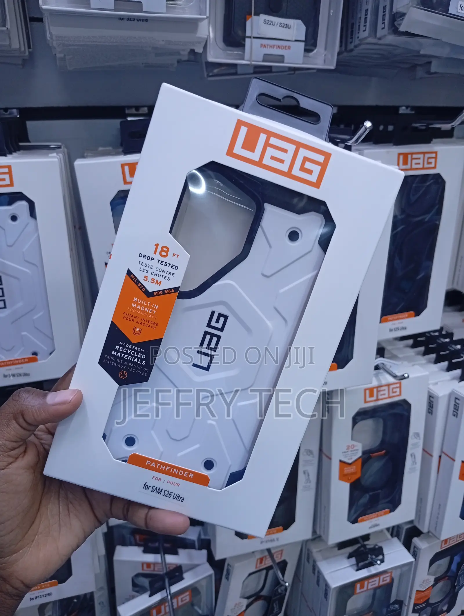 Samsung Galaxy S26 Ultra,White Urban Armor Gear Pathfinder Series Case