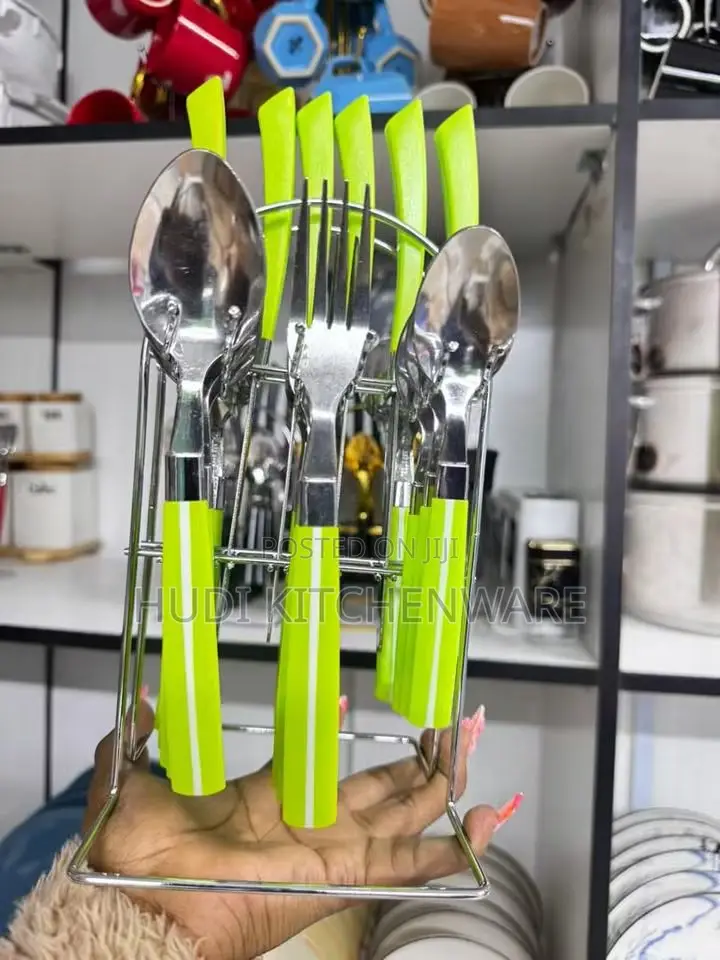 24-Piece Stainless Steel Cutlery Set