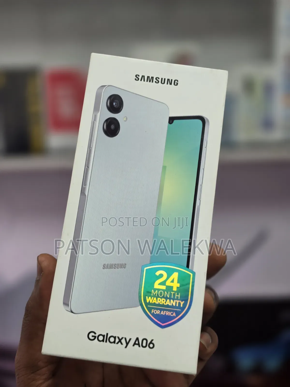 New Samsung Galaxy A06 64 GB Blue