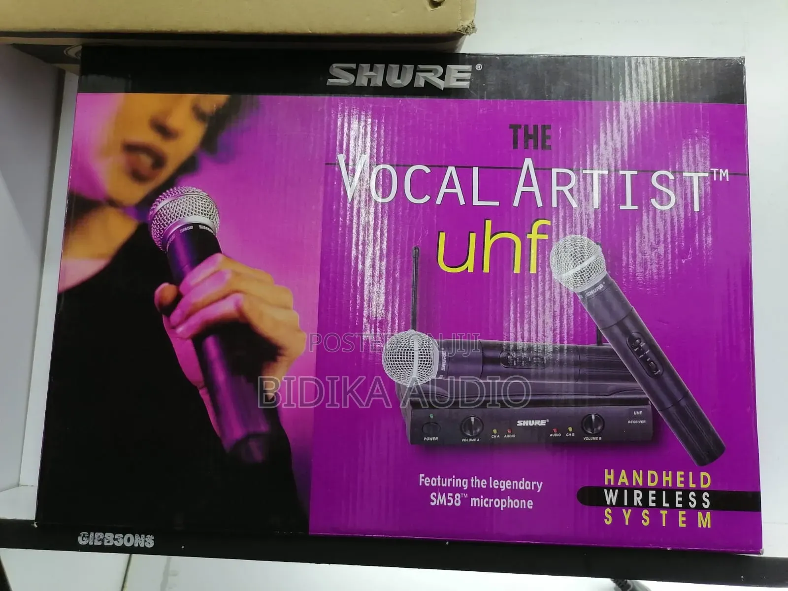 New Shure Vocal Artist Uhf Wireless Microphone