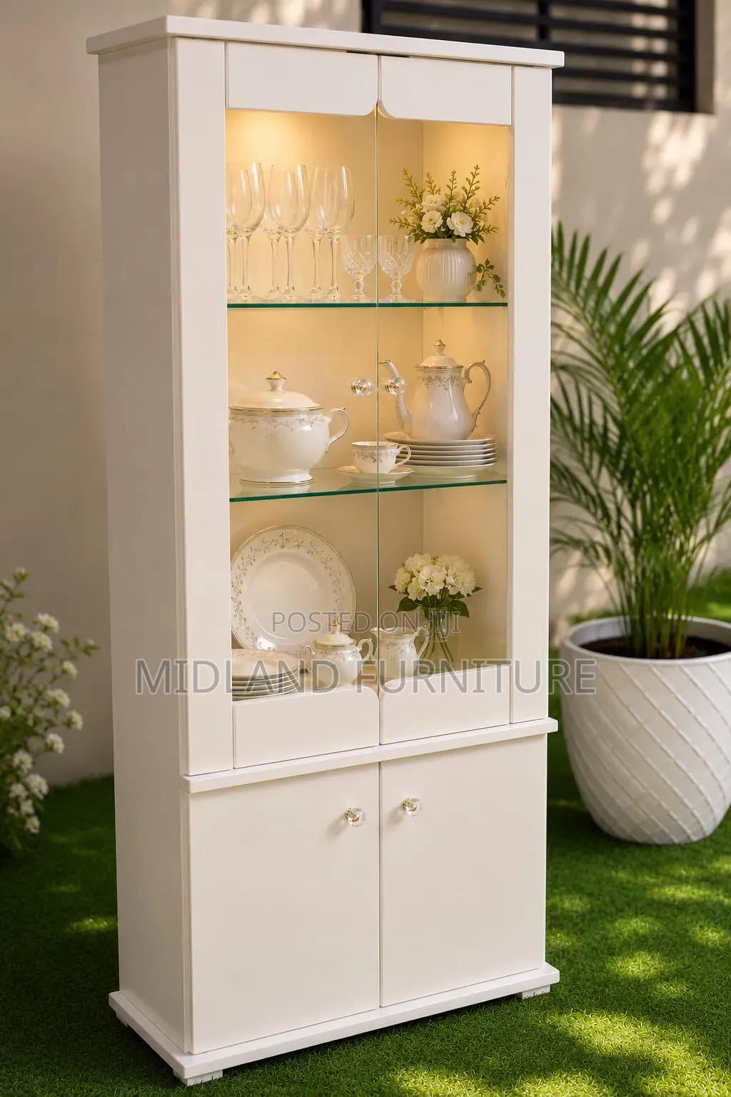 Glass Display Cabinet Available for Pickup Pay on Delivery