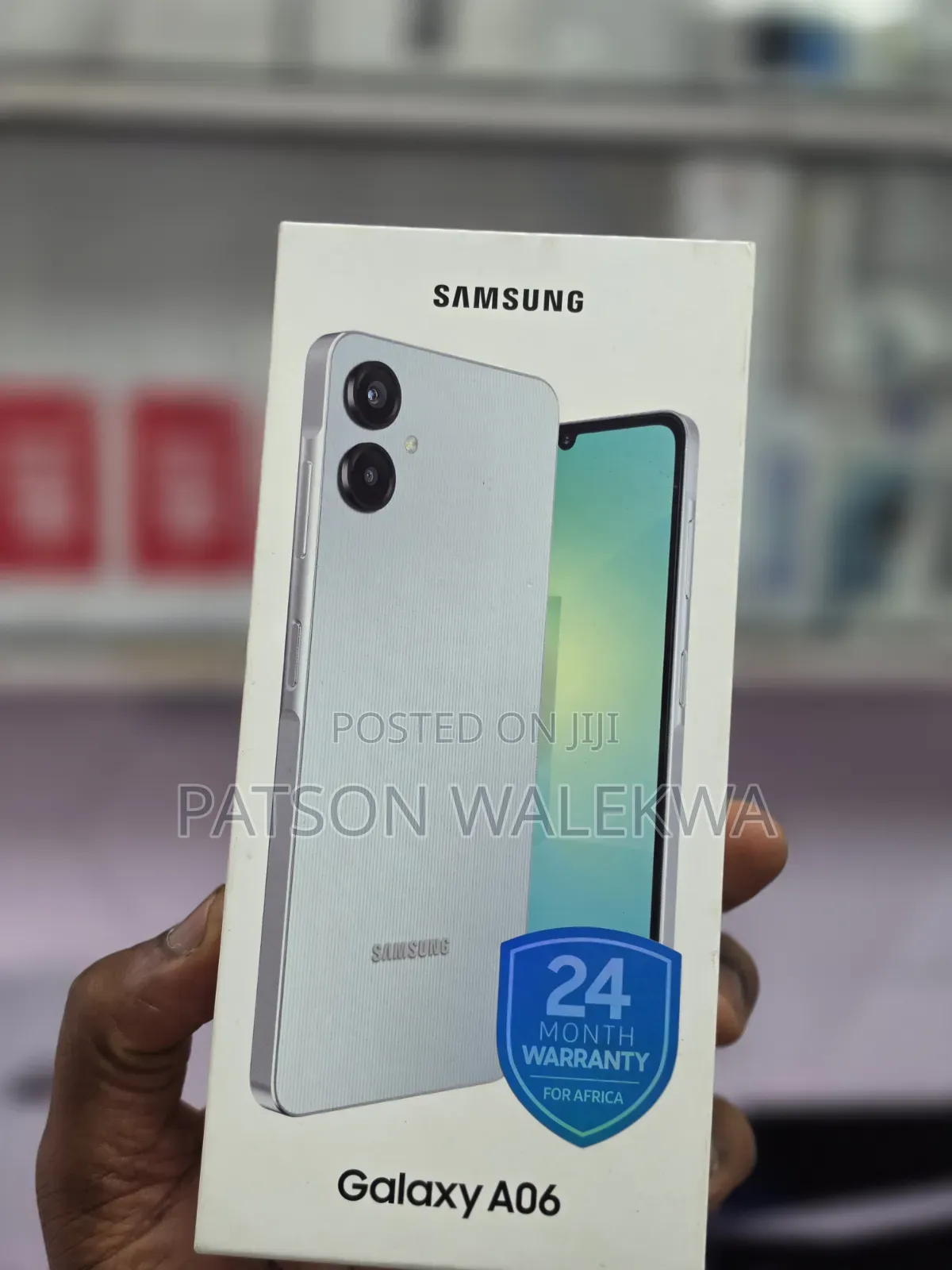 New Samsung Galaxy A06 128 GB Blue