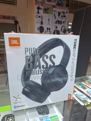 JBL Tune 510bt Wireless Headset With Pure Bass Audio