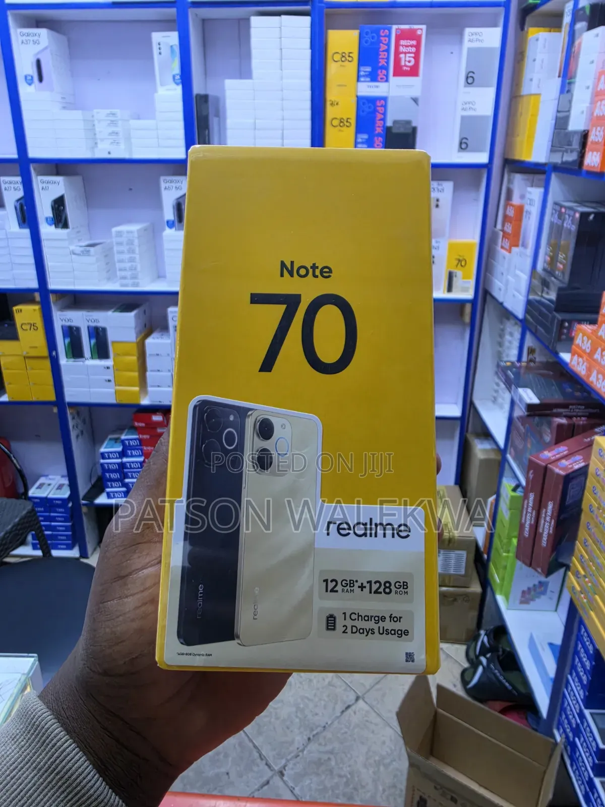 New Realme Note 70T 128 GB Black