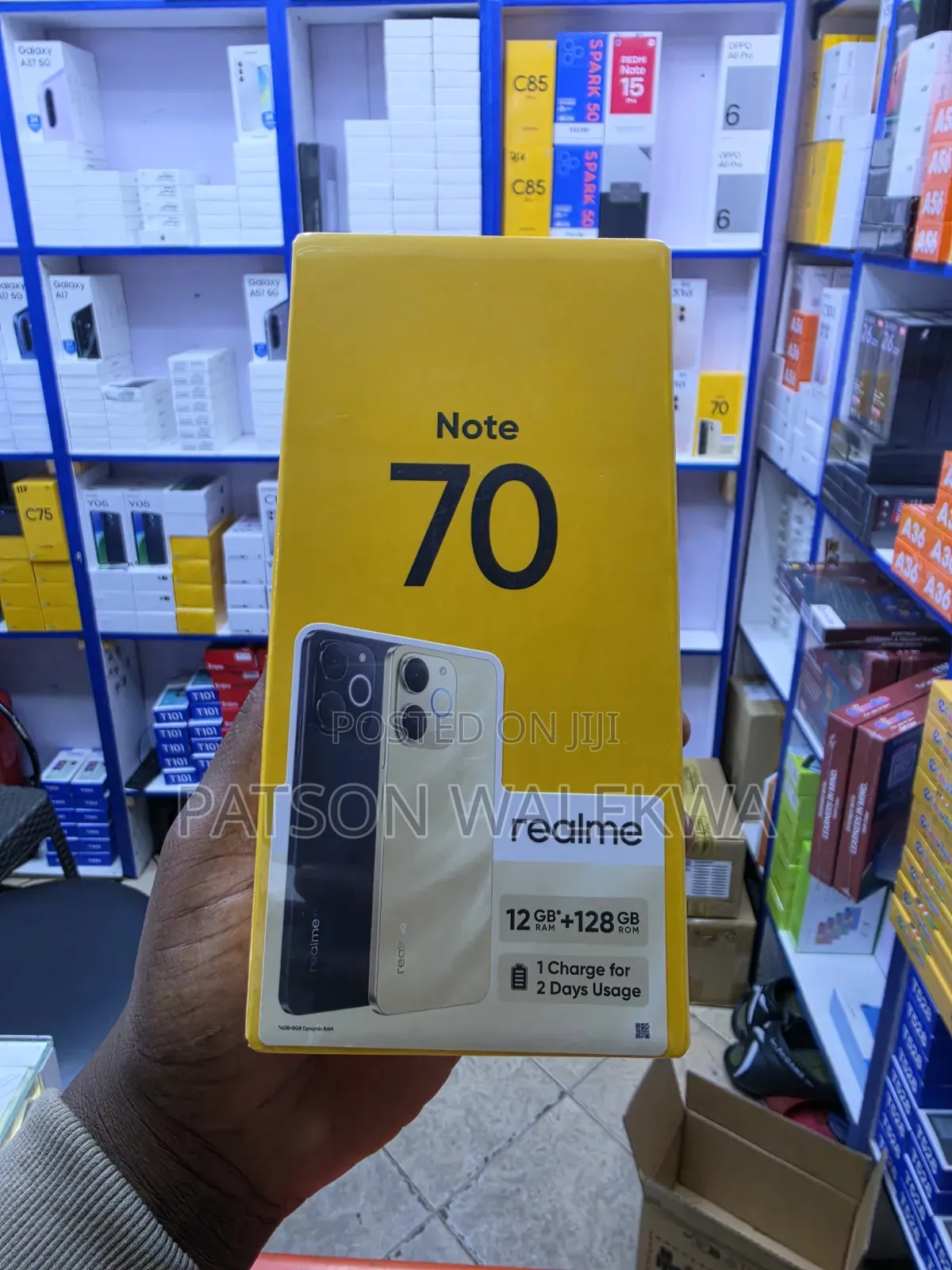 New Realme Note 70T 128 GB Black