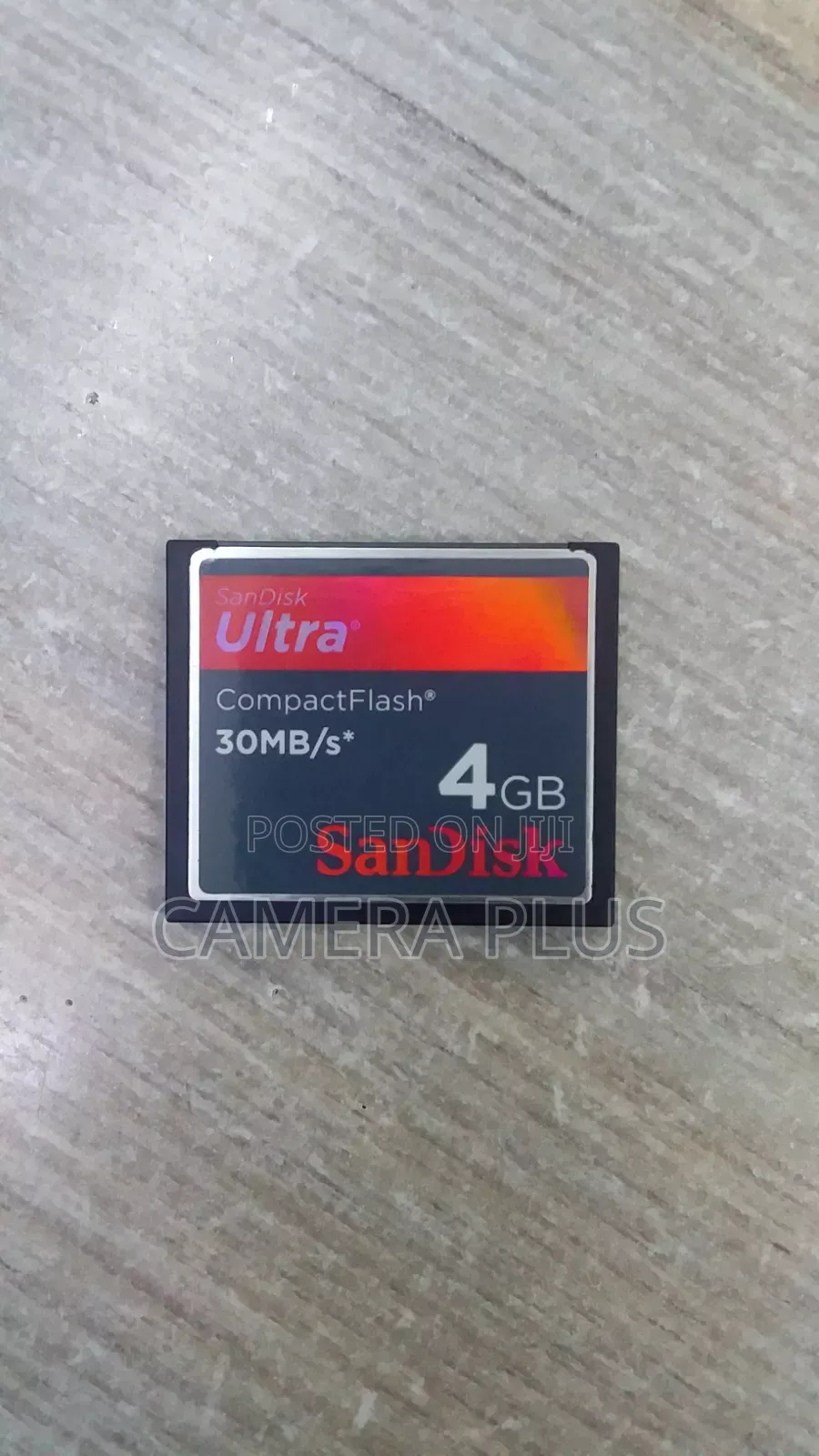 Sandisk Ultra Compac Flash Cf Memory Card