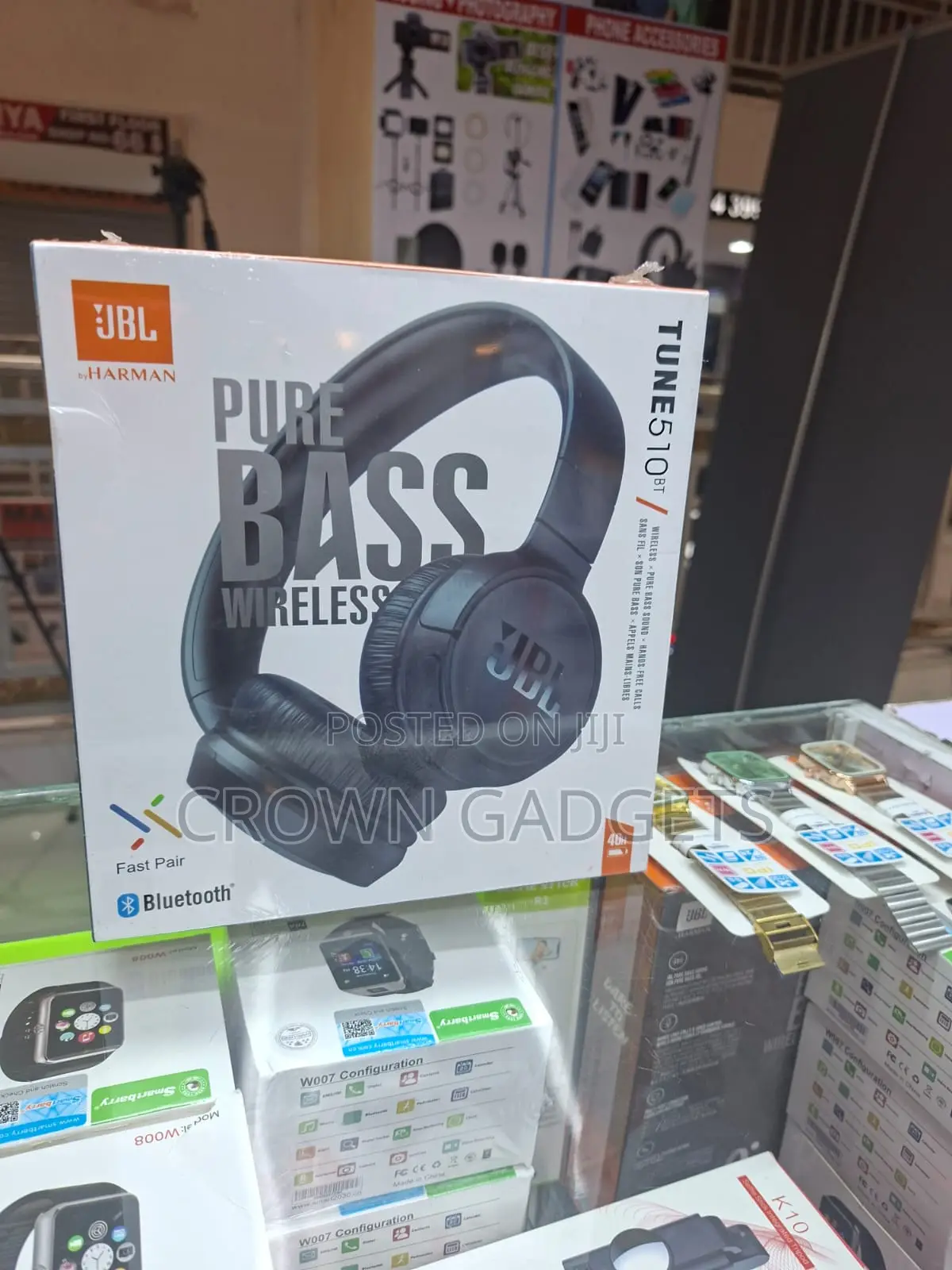 JBL Tune 510bt Foldable Bluetooth Headphones With Mic